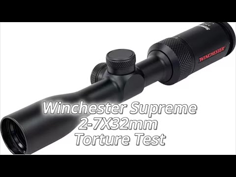Winchester Supreme Scope review and Torture test. Is it the best value scope?+Warne Maxima Ring test