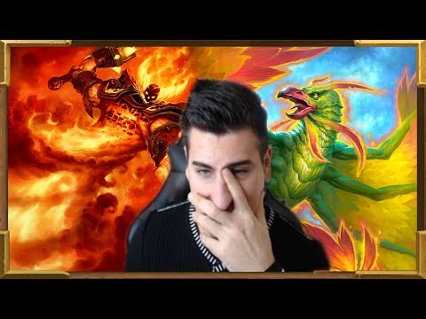 Hearthstone: Ragnaros Saved Me! Deathrattle Rogue Is OP! OMG! Super Intense Game 😊