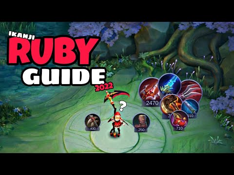 HOW TO BUILD EARLY GAME ITEM FOR RUBY | RUBY GUIDE 2022-2023 | EP. 2 | By: ikanji | MOBILE LEGENDS