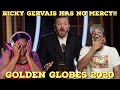 He Gave Zero F***S!!! Ricky Gervais – Golden Globes 2020 Reaction | Asia and BJ React