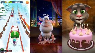 My Talking funny cat Tom Talking Booba Talking Angela funny video games for kids