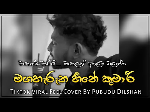 මගහැරුන හීනේ කුමාරී | Maga Haruna Heene Kumari Tiktok Viral Cover By Pubudu Dilshan