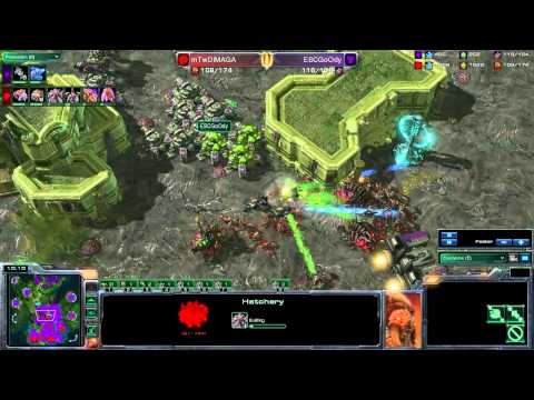 mTwDIMAGA (Z) vs ESCGoOdy (T) - Game 1 part 2/2
