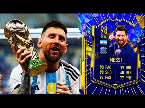 98 TOTY MESSI PLAYER REVIEW - FIFA 23