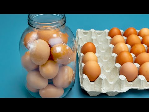 Ecco come conservare le uova senza frigorifero per 2 anni!