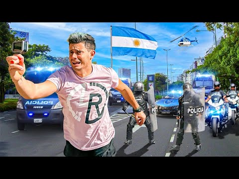 IMPOSIBLE ESCAPAR de la POLICÍA en ARGENTINA...👮‍♂️| Parkour Vlog