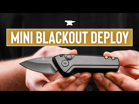 Buck's 839 Mini Deploy Blackout Pro