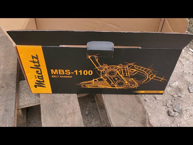 Шліфмашина стрічкова Mächtz MBS-1100 в магазині Machtz