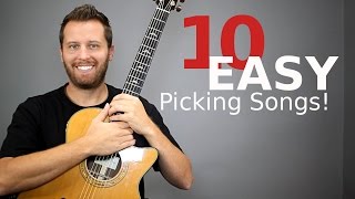10 Fun Picking Songs on Guitar!