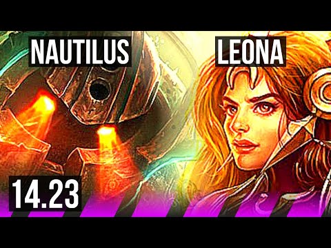 NAUTILUS & Corki vs LEONA & Jhin (SUP) | KR Challenger | 14.23
