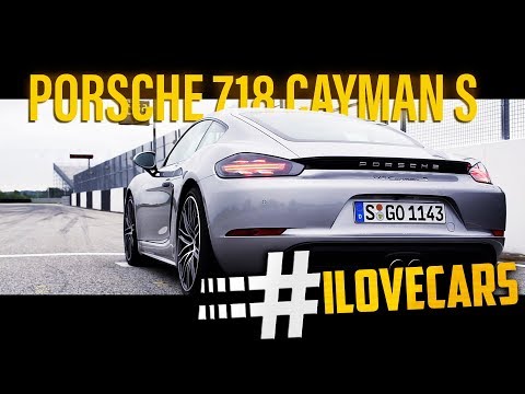 Porsche 718 Cayman S 2016 Test Fahrbericht - #ilovecars