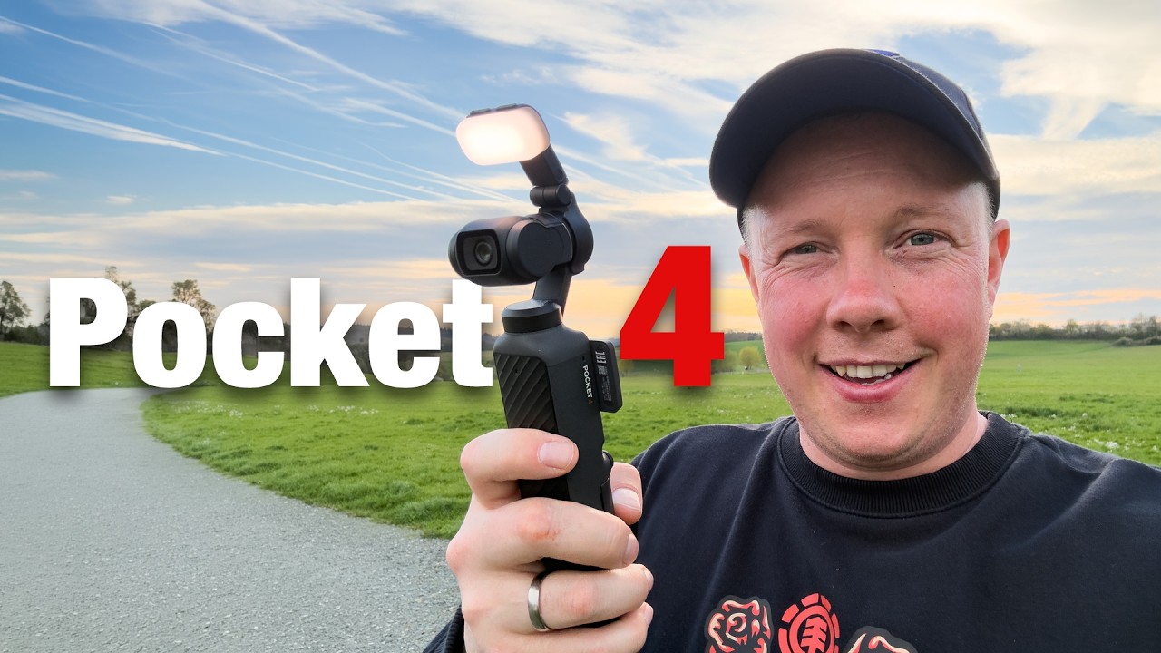 Dji Pocket 4 Kamera - Vorstellung & mein ehrliches Fazit + Footage Vergleich mit Pocket 3