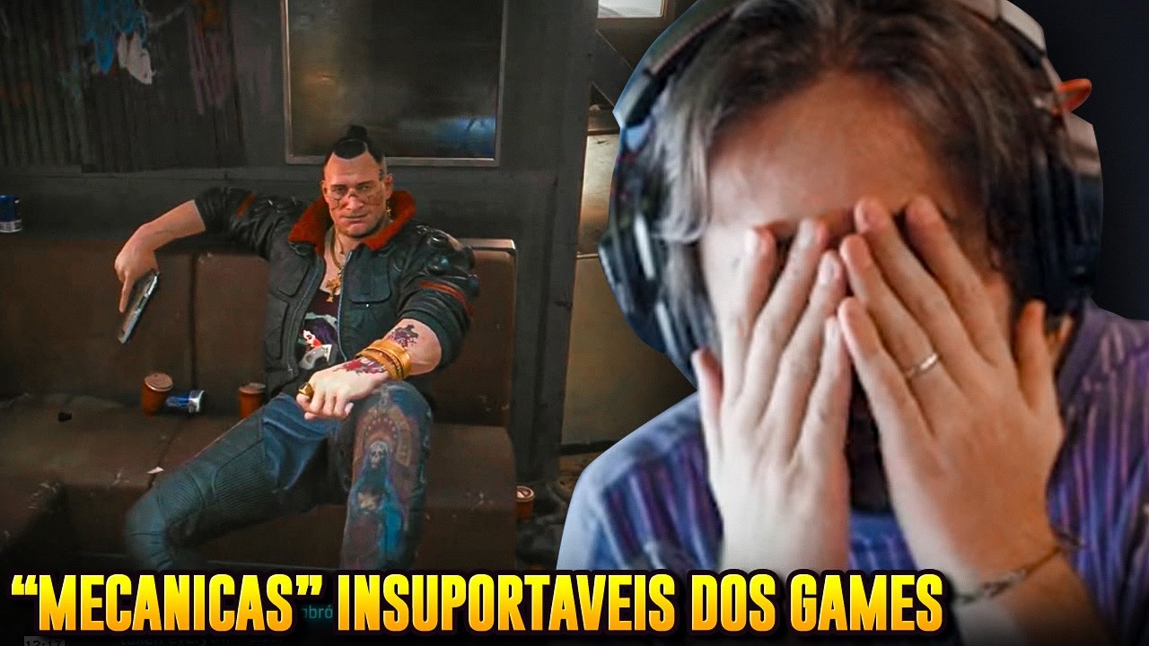 REAGINDO AS "MECÂNICAS" MAIS INSUPORTÁVEIS DOS GAMES | YONEWS