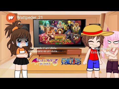 To Love Ru react Amigo Oculto de One Piece Parte 1 @VoiceMakers (2/2)