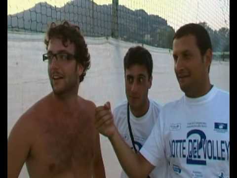 Notte del Volley 2 INTERVISTA UOMO PARTITA SKY