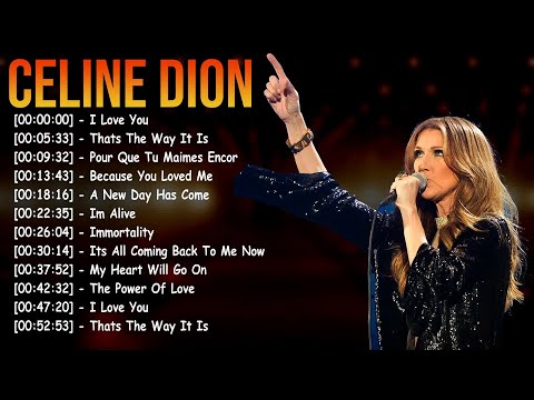 Celine Dion Hits Songs 2025 - Best Songs of World Divas - Greatest playlist Songs Celine Dion