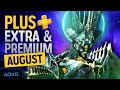 PlayStation Plus Extra & Premium Games - August 2023