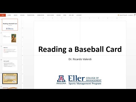 How to read the back of a baseball card thumbnail