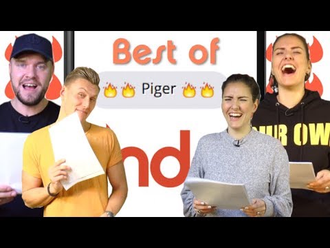 TINDER-TIRSDAG #13 Best of PIGER!