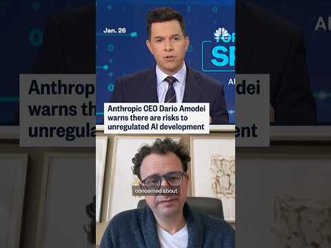 Anthropic CEO on the risks on unchecked AI development