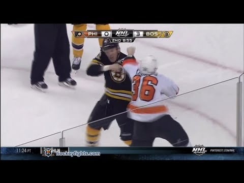 Zac Rinaldo vs Shawn Thornton