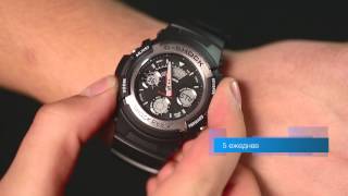 Casio G-Shock AW-590-1AER - відео 1