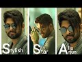 Allu Arjun Entry After Break Up DJ Movie Attitude Status Allu Arjun Best Attitude Jai Baba Shib