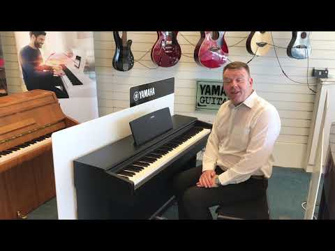 Andrew at Rimmers Music showing you how to factory reset a Yamaha Ydp series digital piano.
