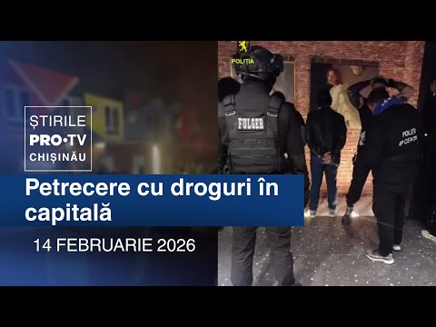 PRO TV News (20:00) | DRUG PARTY IN THE CAPITAL | Moldova