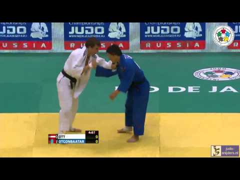 Judo 2013 World Championships Rio de Janeiro: Ott (AUT) - Otgonbaatar (MGL) [-81kg] QF