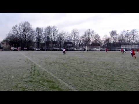 SDVB D2 - Terschuurse Boys D1, 5 maart 2016. Eindstand 3-2