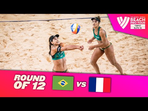 Carol/ Barbara vs. Placette/ Richard - Round of 12 Highlights Tepic 2023 #BeachProTour