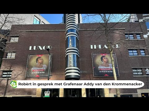 Robert in gesprek met Addy van den Krommenacker