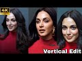 Kiara Advani New Red Chili Look 4K Vertical Edit