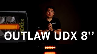 LED rampa Strands Outlaw UDX 8" (203,2mm), s pozičním světlem, 10-32V, 5758lm, 66,3W