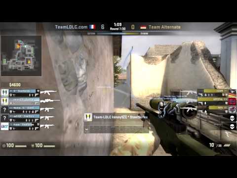 CS:GO de_inferno POV kennyS (24/6) vs ALTERNATE @ DreamHack Summer 2013 (June 16, 2013)