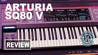 Video thumbnail for Arturia SQ80 V - SonicLAB Review by sonicstate
