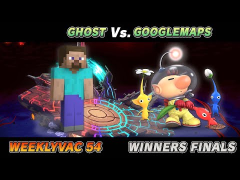 WeeklyVac 54 - SSBU - Ghost (Steve) vs GoogleMaps (Olimar, Lucas, Toon Link)