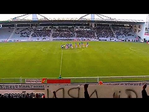 Nîmes Olympique - AS Cherbourg (2-2) - Résumé - National 2007-2008