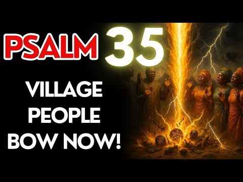PSALMS 35 + 109: DESTROY Village Witchcraft TONIGHT - Household Enemies SCATTER Immediately