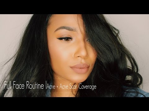 Full Face Routine | Acne + Acne Scar Coverage