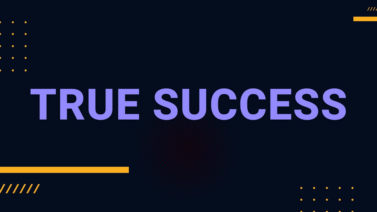 True Success Mathew (6:19-33) | Pastor Jake Pitts