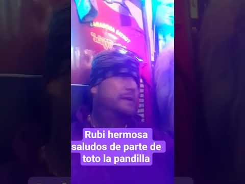 rubi hermosa saludos de tu amigo toto representando a s la san marcos