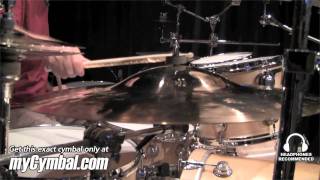 Video thumbnail for Meinl 22" Soundcaster Custom Mega Bell Ride Cymbal - Played by Derek Roddy (SC22MBRB-1063011N) by Memphis Drum Shop