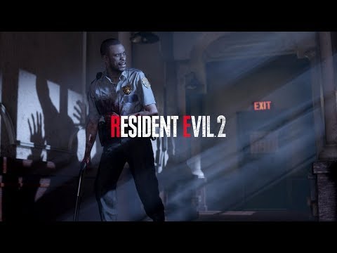RESIDENT EVIL 2 REMAKE: MARVIN ZOMBIE ATTACK