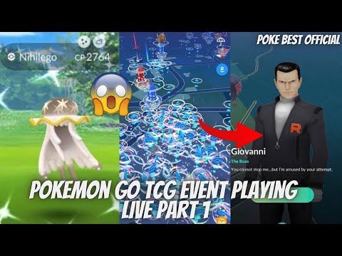 TCG Event Exploring In Pokemon Go Part 1| New Shadow Pokemon| Tips Nad Tricks And More