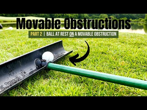 My Ball Came to Rest ON A RAKE!! Golf Rules Explained