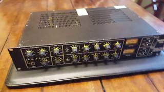 Video thumbnail for DRAWMER 1960 BRITISH VACUUM TUBE STEREO 2 CHANNEL COMPRESSOR AND PRE-AMP UP CLOSE by Essex Recording Studios