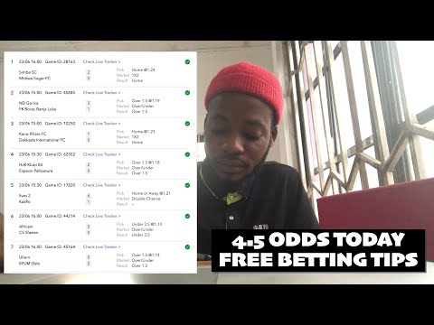 4.5+ ODDS FOR TODAY 24TH JUNE, 2022 - FREE FOOTBALL BETTING TIPS