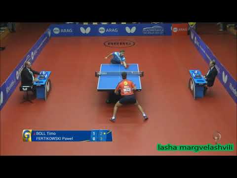 Timo Boll vs Pawel Fertikowski (Champions League 2017)